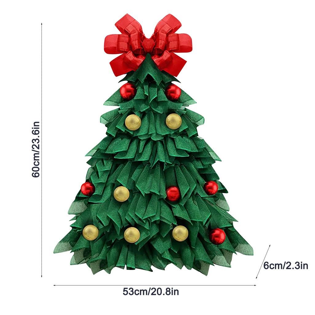 Christmas Wreath Door Hanging Wreath Christmas Tree Ornament Front Door Party Decoration Supplies Holiday Gift For Friends