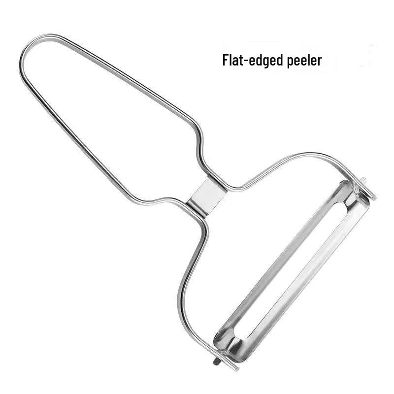 Stainless Steel Wide Mouth Slicer & Peeler for Vegetables & Meat Rolls
