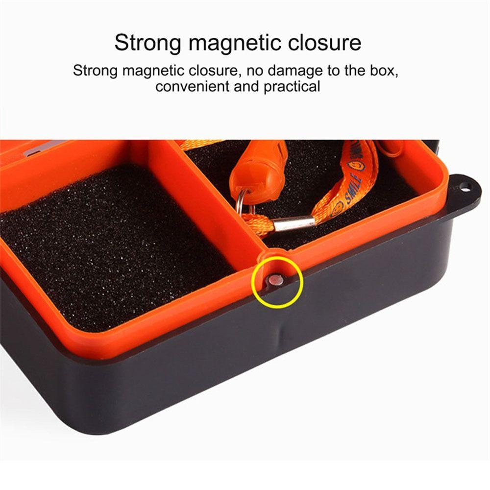 Space Fishing Tackle Boxes Fishing Tool Worm Container Fishing Bait Box Lure Case Baits Container