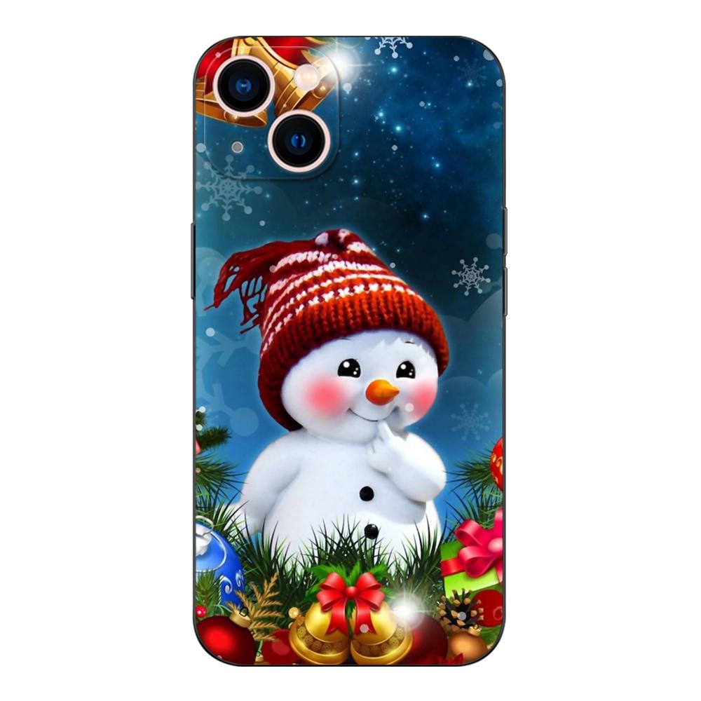 Черный ТПУ чехол для OPPO Reno 6 5 3 4 4Z 4F SE 5F 5Z PRO PLUS lite 6 6z 4G 5G рождественская елка свет зима