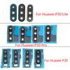 НОВЫЙ Для Huawei P30 / P30 Pro / P30 Lite Y7A Задняя крышка объектива камеры со стеклом и рамкой-держателем со стикером Запасные части