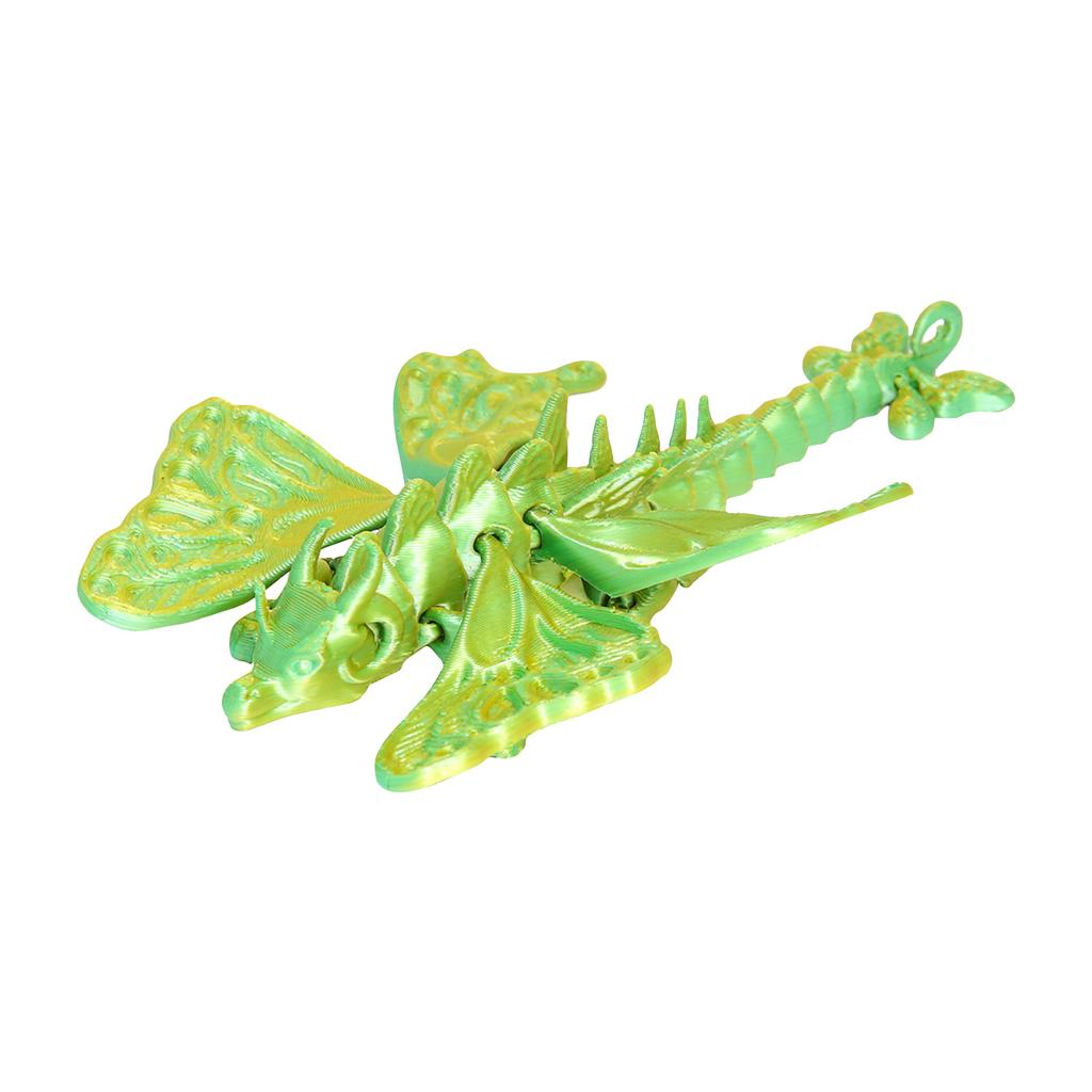 Игрушка-бабочка-дракон, напечатанная на 3D-принтере, с подвижными суставами, украшение в виде игрушки-бабочки-дракона, снятие стресса, подвижный скелет-бабочка-дракона