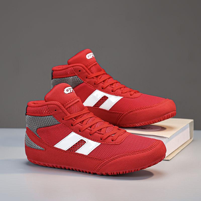 Модная качественная обувь для борьбы для мужчин, сетчатые тренировочные кроссовки, женские кроссовки для детей, мужская обувь, ботинки, дышащие женские ботинки, кроссовки