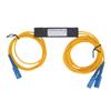 1 To 2 Optical Fiber Single Mode G657A1 SC FC LC ST Optical Fiber Splitter Cable 13101550nm
