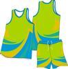 Digital printing basketball jersey set men's and women's game sports jersey training camp team full body printing personalized jersey customization