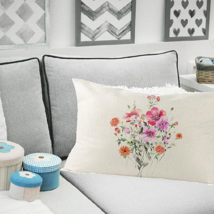 Весенняя наволочка Мягкий удобный чехол для подушек для фермерских домов Дома Спальни