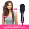2 In 1 One Step Hair Dryer Hot Air Brush Hair Straightener Comb Curling Rotating Rollers Brush Hair Styling Tools