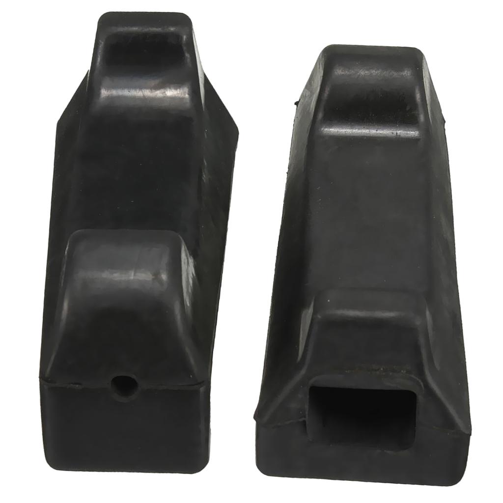 2 Piece Front Side Footrest Rubber Peg for Yamaha YBR 125 Motorcycle