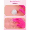 Wiggle Finger Vibrator G-Spot Vagina Vibrator Clitoris Stimulator 3 in 1 Female Masturbation Adult Goods Sex Toy for Women