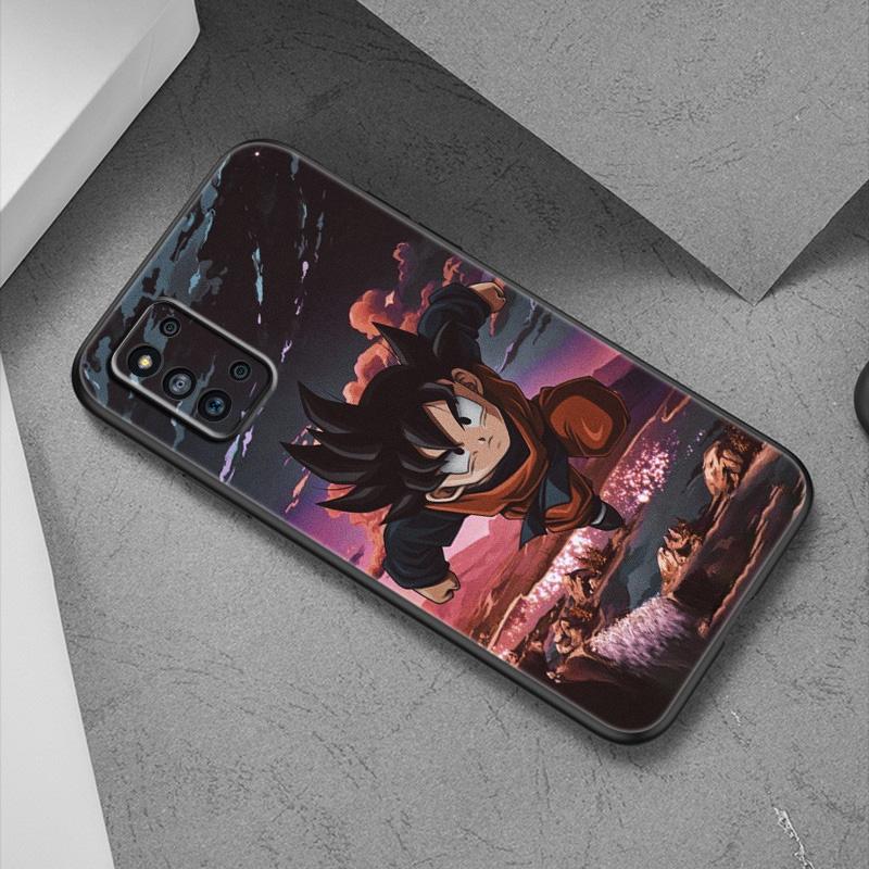 Чехол с японским аниме «Kid Goku» для Samsung Galaxy A12 A02S A22 A32 A52 A72 A71 A51 A41 A31 A21 A11 A50 A70 A10S A20S, черный мягкий чехол