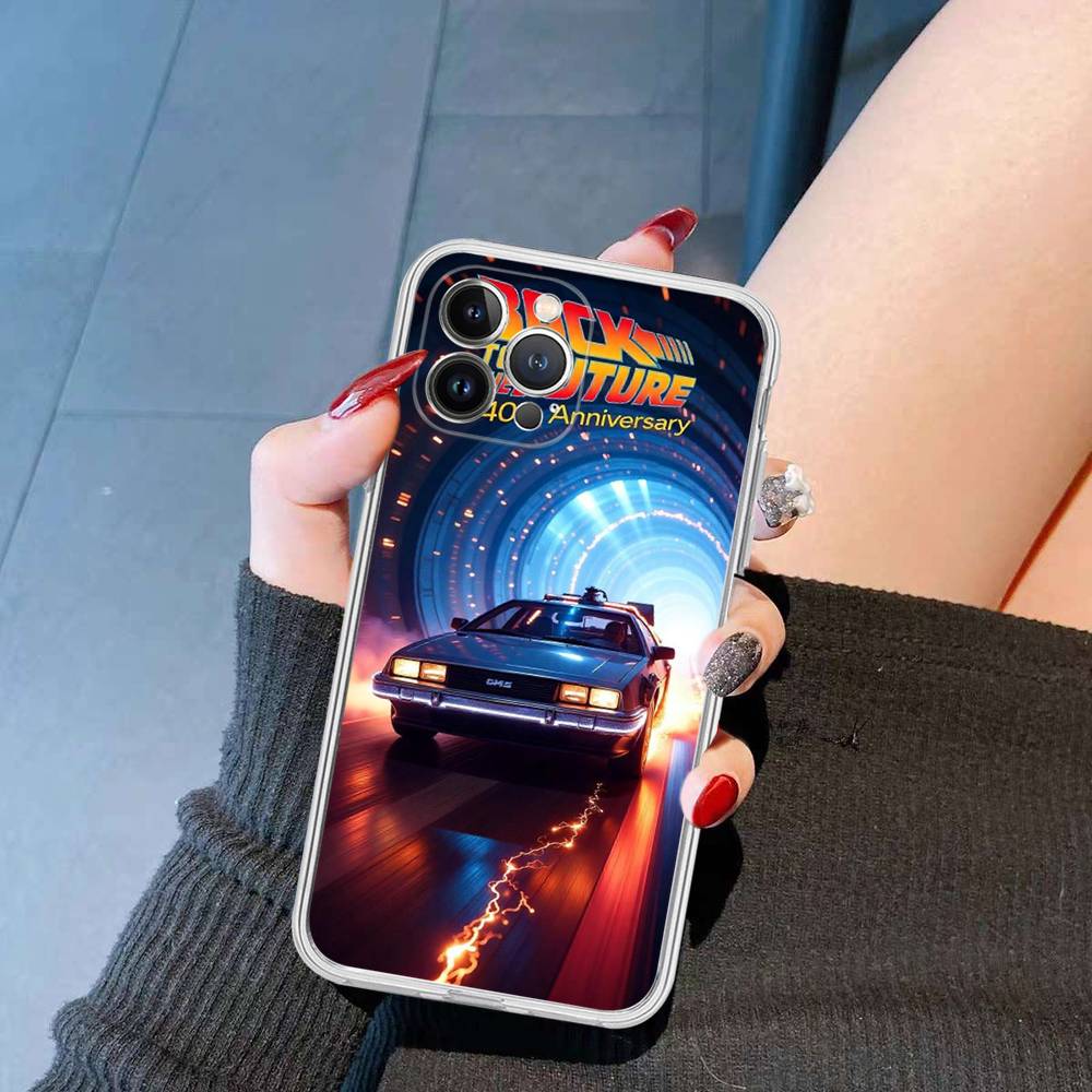 Назад в будущее Для IPhone 17 Air 16 Pro Max 15 14 13 12 11 Plus Чехол для телефона