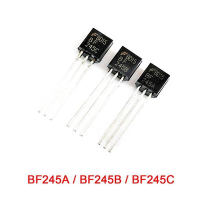 20 шт. BF245A BF245B BF245C Транзистор TO-92 BF245 Радиочастотный переход с полевым эффектом N-Channel Trans JFET N-CH Усилитель Fairchild ПОДЛИННЫЕ ТРАНЗИСТОРЫ TO92