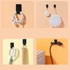 200PCS Self Adhesive On Wall Mounted Desk Reusable T-Type Cable Cord Organizer Nylon Hook Loop Wrap Bundle Data Cable Tie Wire
