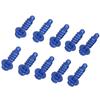 10pcs Aluminum Alloy Anodized Finish Screws for 125 150 200 EXC XC SXF EXCF XCF 1997-2020
