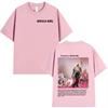 Rapper Theodora Mega Bbl album graphics 100%Cotton music Tshirt Men 2026 New Summer Hip hop unisex Short sleeve shirt fan gifts