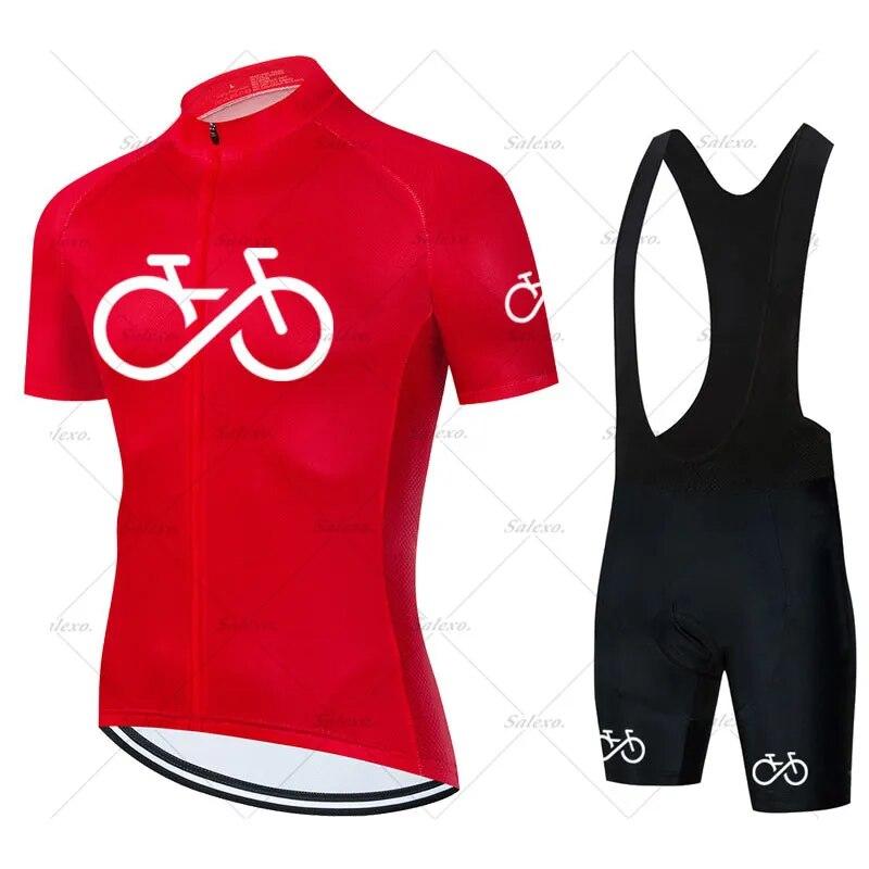 2024 Nuovo Set Da Ciclismo Ad Asciugatura Rapida Uniforme Da Mountain Bike Новый летний мужской комплект велосипедного трикотажа Da Bicicletta MTB