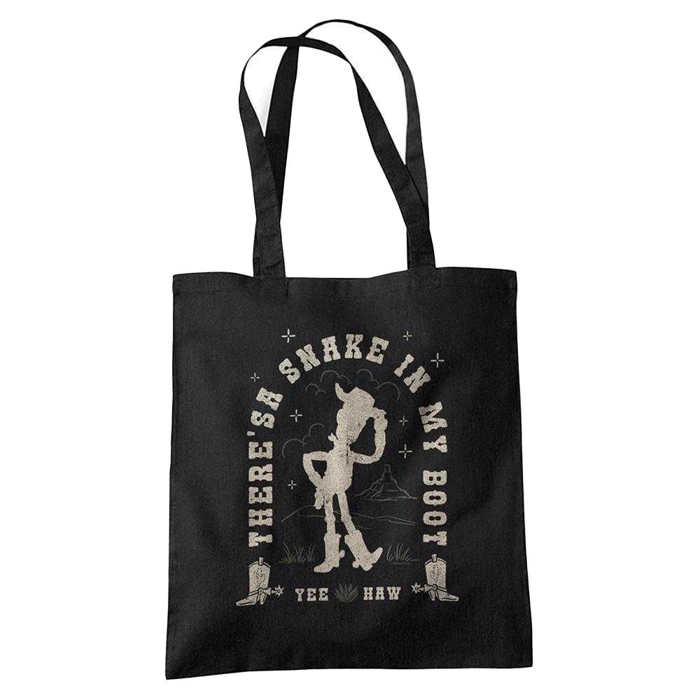 Toy Story 5 There´s A Snake In My Boot Woody Tote Bag