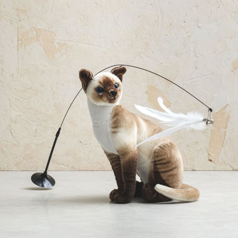 [Домашнее животное] Игрушка-перо на присоске