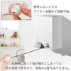 Indoor Clothes Drying Wire, Automatic Clothes Drying Pole, Retractable, Winding, Tension, No Construction Required, Wall Mounted, No Drilling Required