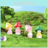 Adorable Cartoon Mushroom Doll Ornaments For Moss Micro Landscape Decor
