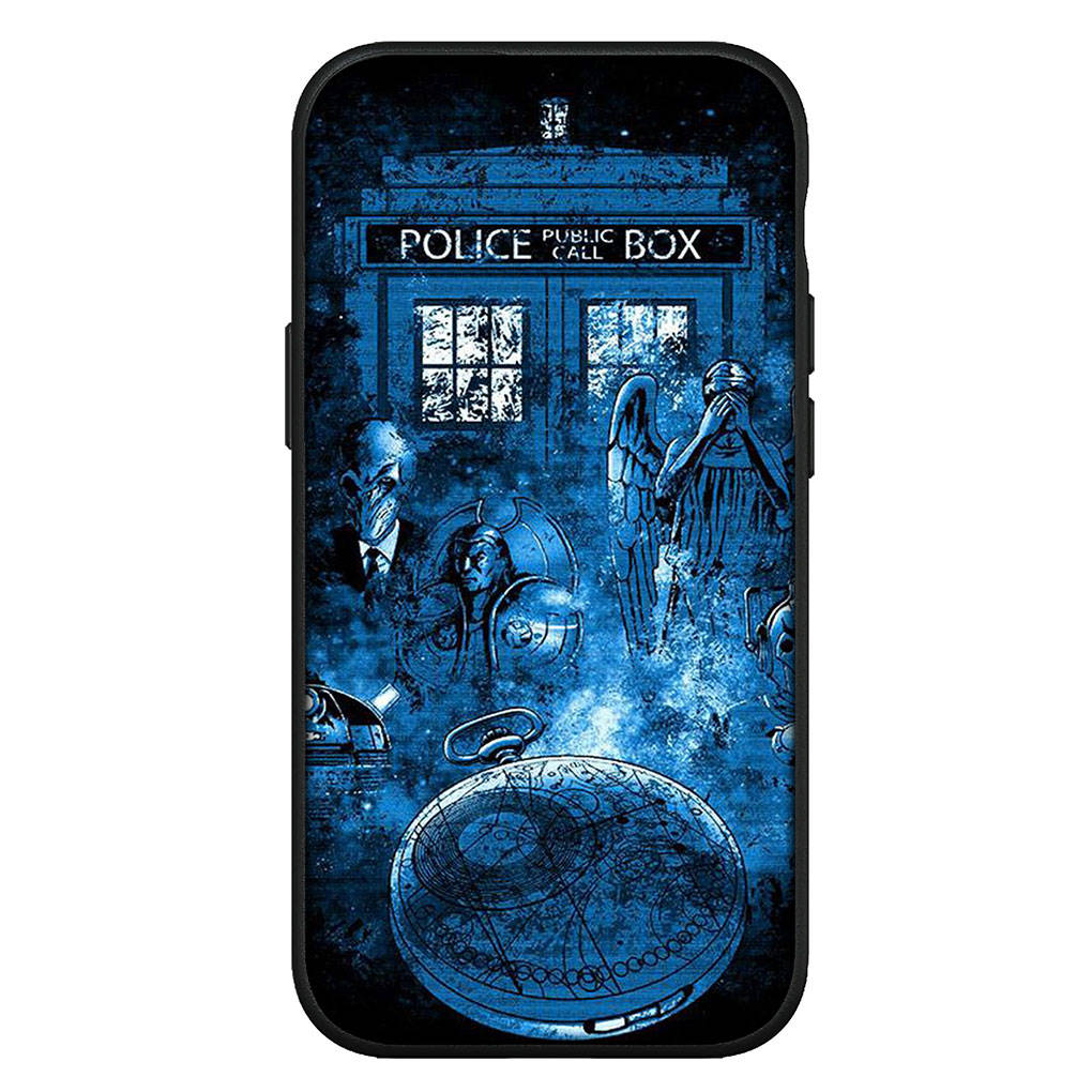 Для iPhone 16 15 X XR Samsung Galaxy S24 S23 Plus Xiaomi Redmi Note 13 12 11 Pro Max 9 10 14 OPPO Huawei Cover Wallpaper Doctor Who Cool Phone Case