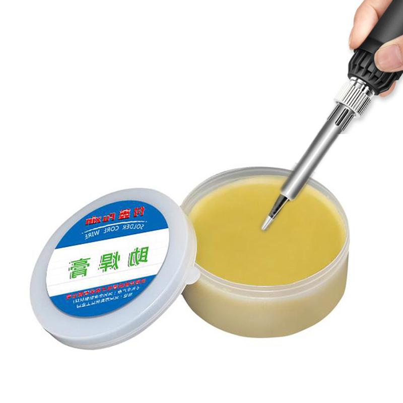 Флюс для паяльной пасты Низкотемпературная канифольная сварка Безотмывочный бессвинцовый высокочистый электрический паяльник Техническое обслуживание паяльника Масло для пайки