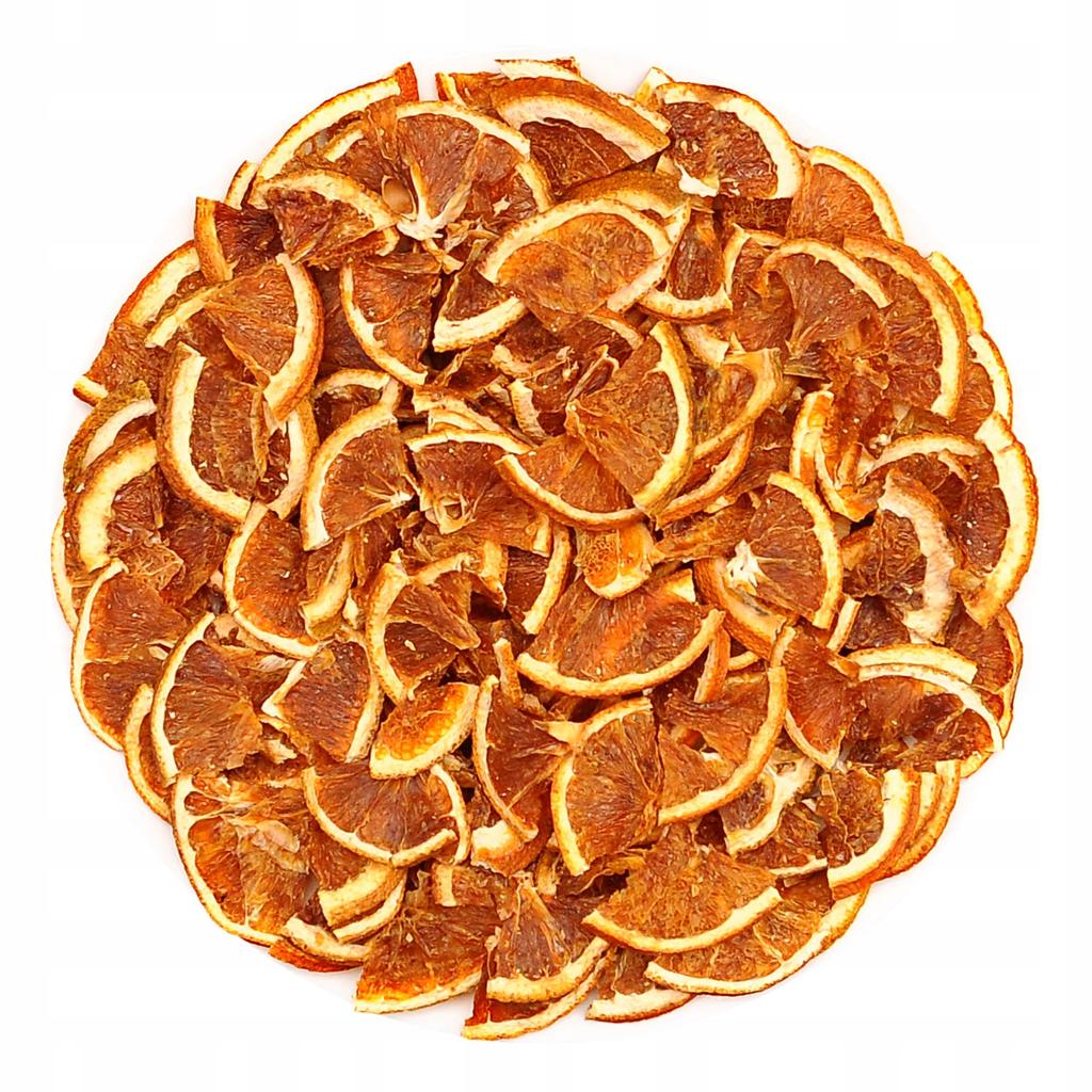 Suszone Pomarańcze w plastrach - 1kg Jadalne