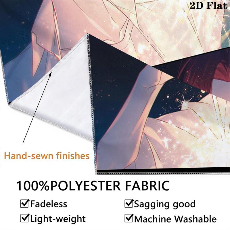 WIND BREAKER Wall Tapestry Aesthetic Wall Hanging Printed Fabric Blanket Decorative Tapestries for Bedroom Living Room Home Decor