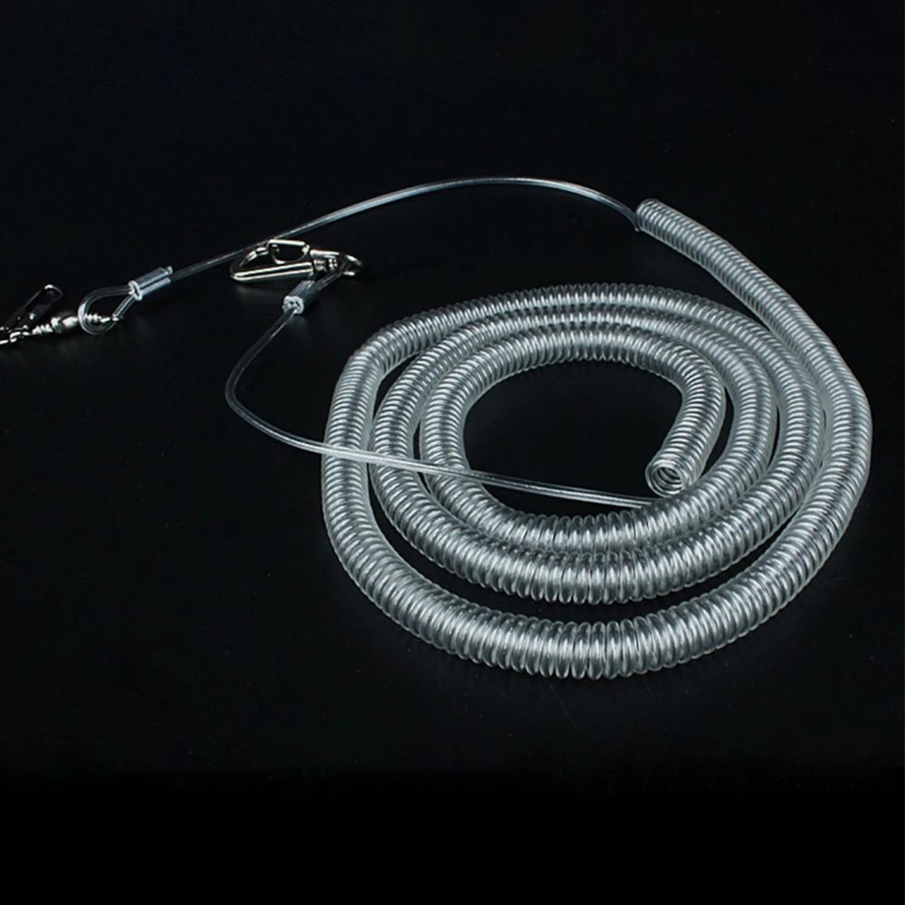 Macaw Harness Flying Training Leash Anti-bite Leg Ring Ultra-light Flexible Rope Parrot Bird