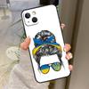 Чехол с флагом Украины для iPhone 17 Pro Max 16 14 13 12 11 15 Pro Max Plus 12 13 Mini 16e 17 Air Задняя крышка