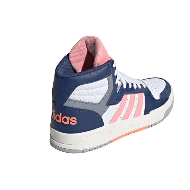 adidas Neo Entrap Mid Удобные высокие кеды для скейтбординга Женские кроссовки Синий Розовый EH1451