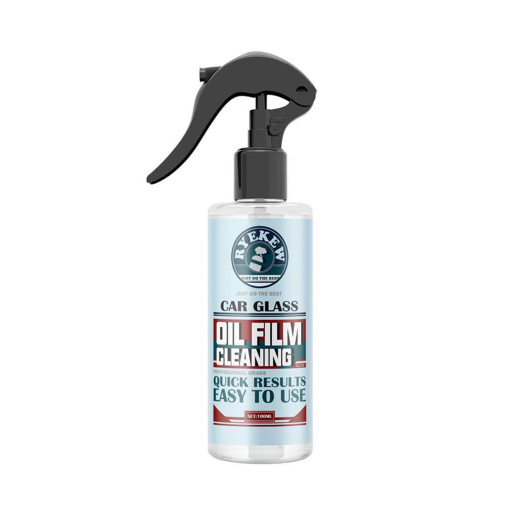 Ryekew Glass Cleaner: Strong Oil Film Remover for Car Windshields and Windows