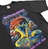 Ремейк THE DOORS Rock Band Tour Футболка с коротким рукавом черная Мода Лето Новинка Мужская и женская футболка с коротким рукавом
