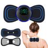 Mini Muscle Body Massager 19 Speed 8 Modes Waist And Neck Care Device for Pain Relief Full Body Relaxation Cervical Massage Patch for Home Office