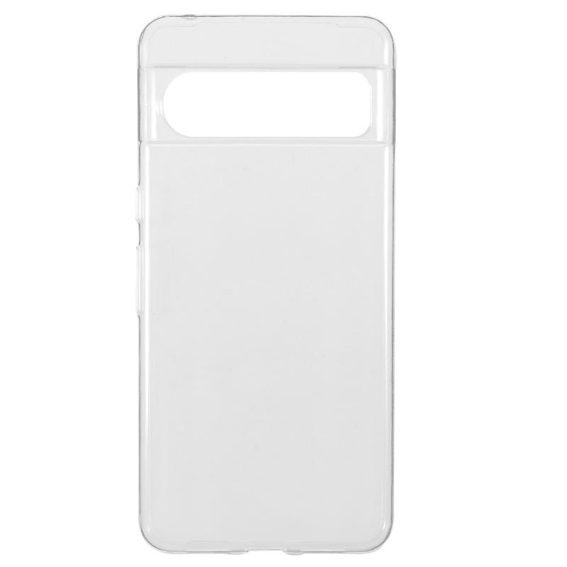 Для чехла для телефона Google Pixel 8 Pro Ультратонкий прозрачный гибкий ТПУ чехол для телефона