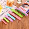 12pcs/Set New Food Snack Package Clip Bag Sealing Clamp Plastic 7/10/15cm Multi Color Portable Organization Kitchen Storage Tool