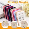 1/10pcs Bra Extender for Women's Elastic Bra Extension Strap Hook Clip Expander Adjustable Belt Buckle Intimates Accessories