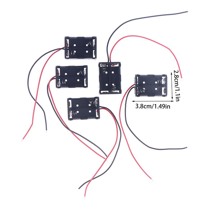 5 шт. Батарейка 23A 12V Держатель-зажим Корпус Черный Высокое качество Для Батарейки 23a Mn21 Ms21 Пульта Дистанционного Управления Автомобиля