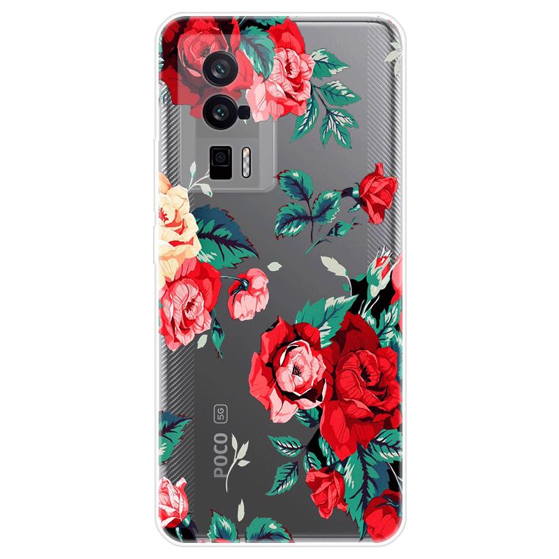 Для Xiaomi Poco F5 F 5 Pro чехол Мягкая силиконовая задняя крышка чехол для телефона с рисунком