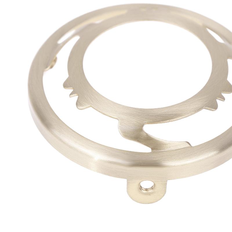 1 шт. патрон для лампы из латуни с тремя отверстиями, кольцо E27 E14, винтовой абажур, фиксированное кольцо, держатель абажура и разъем