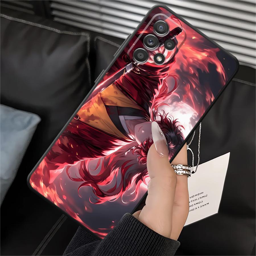 Чехол-бампер для телефона с изображением Демонов Убийцы Аниме для Samsung Galaxy A05 Note 20 Ultra 9 10 A01 A02 A03 A30 A40 A06 A04 A10 A20 A50