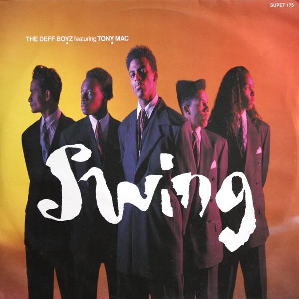 12-дюймовая пластинка DEFF BOYZ TONY MAC Swing SUPET175 Supreme Records 1990 UK SoulFunk Б/у