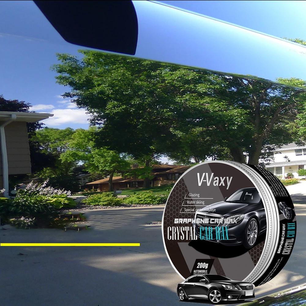 Car Wax Crystal Plating Set Hard Auto Wax Paint Care Coating Tiny Scratch Repair Car Polisher With Sponge Car