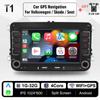 New 2 Din Car Radio Android Multimedia Player Carplay Auto For VW Volkswagen Golf Polo Tiguan Passat B7 B6 SEAT Leon Skoda Octavia 1+32GB