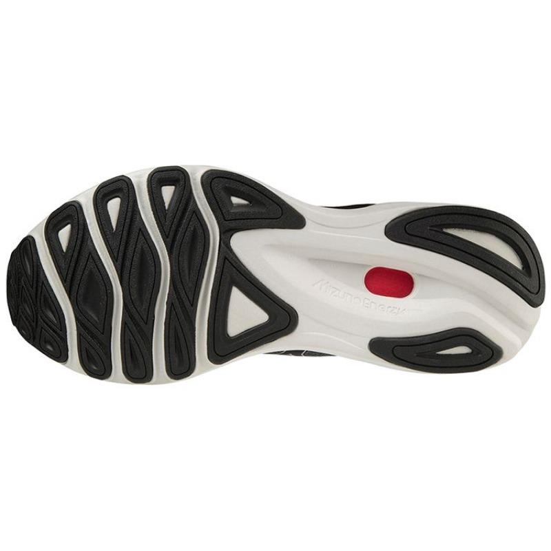 Mizuno Мужские низкие повседневные беговые кроссовки Wave skyrise 3 черные J1GC220904