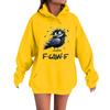 Women's Fashion Casual Long Sleeve Loose Printed Sweatshirt