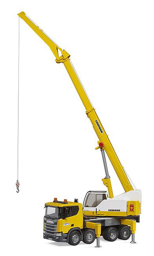 Bruder 03571 Scania Super 560R Liebherr Автокран с модулем света/звука