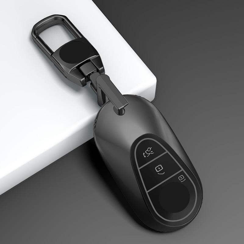 TPU for Mercedes Benz C E S Class GLC W206 W223 W214 E300 C260 C300 S450 S500 S400 Remote Car Key Case Cover Fob Holder Keychain