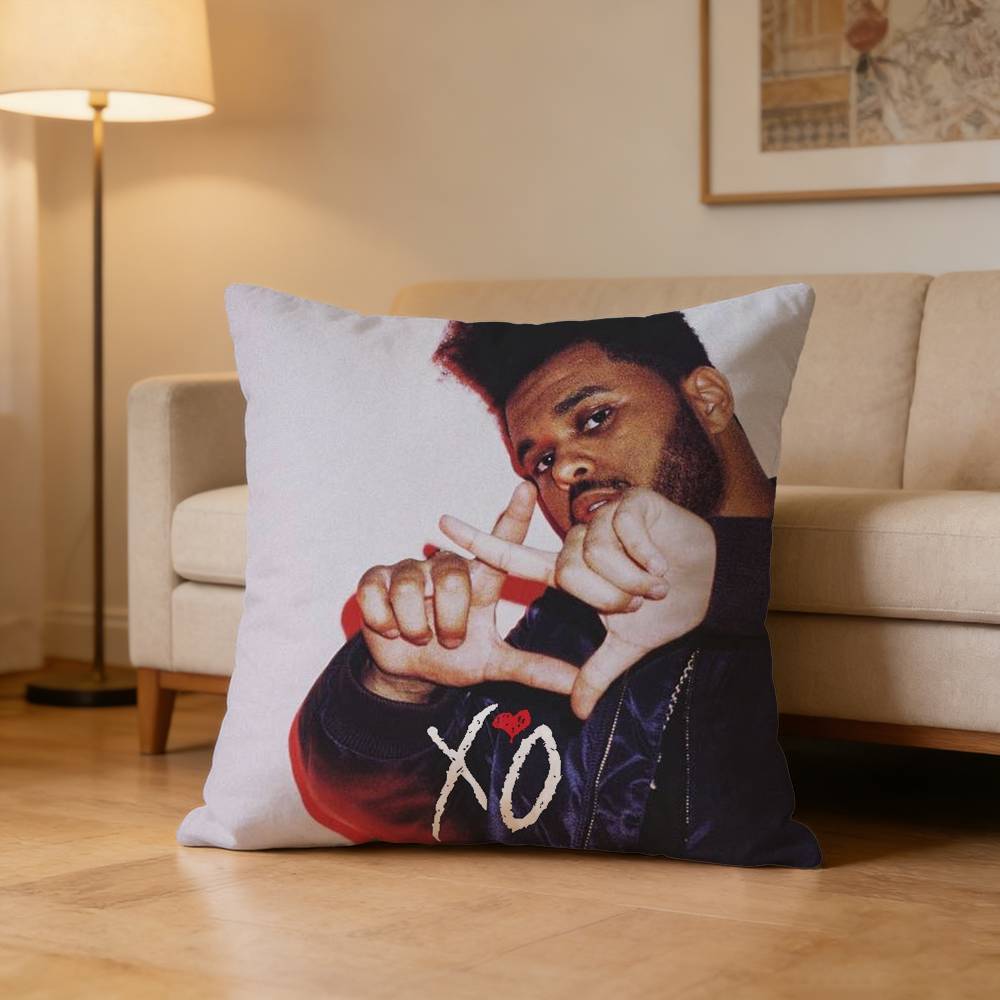 Чехол на подушку The Weeknd XO С принтом Чехол на подушку Для гостиной Наволочка для диванной подушки