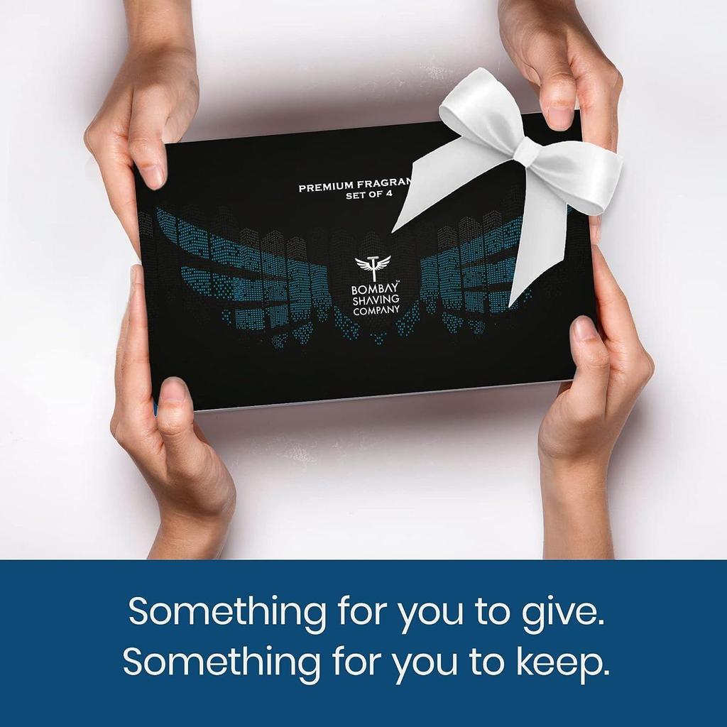 Bombay Shaving Company Perfume For Men | Premium Perfume Gift Set For Men - 8ml X 4 | Gift for Men